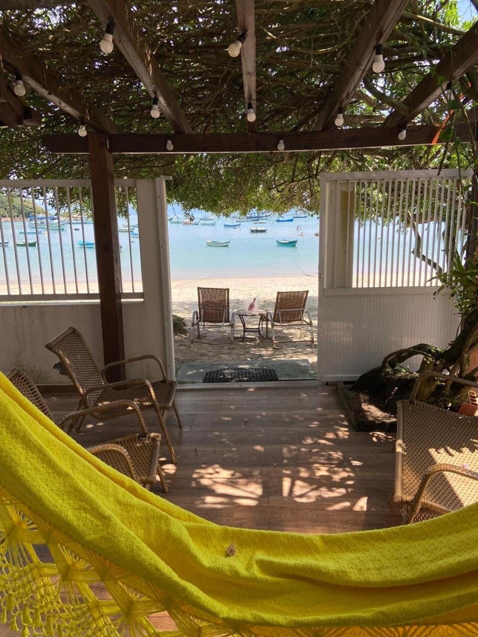 Patio, Natural landscape, Sea view