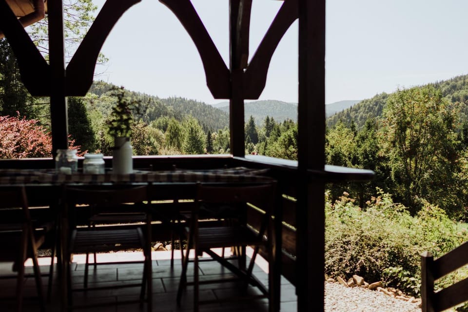 View (from property/room), Balcony/Terrace, Mountain view