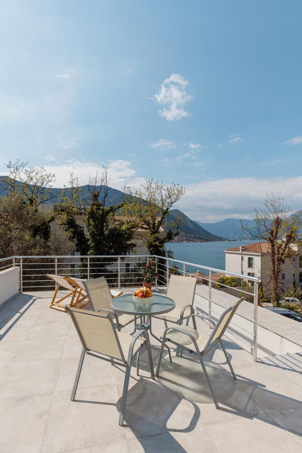 Patio, Day, Natural landscape, View (from property/room), Balcony/Terrace, Seating area, Mountain view, Sea view