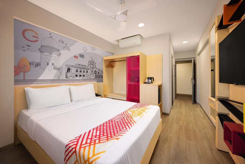 Bed, TV and multimedia, Photo of the whole room, Bedroom, air conditioner