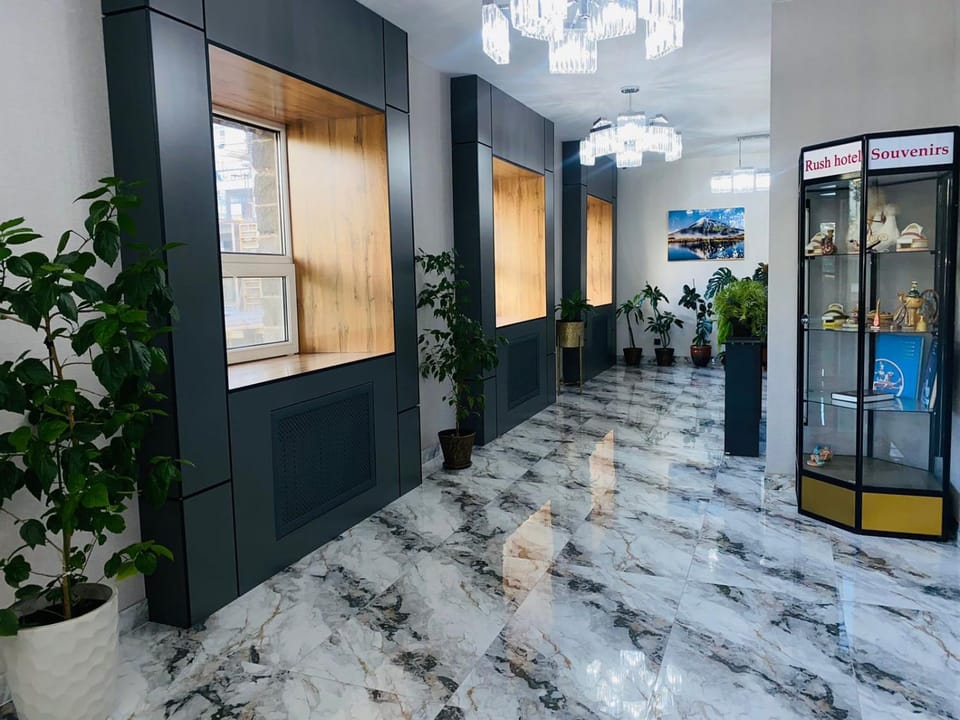 Property building, elevator
