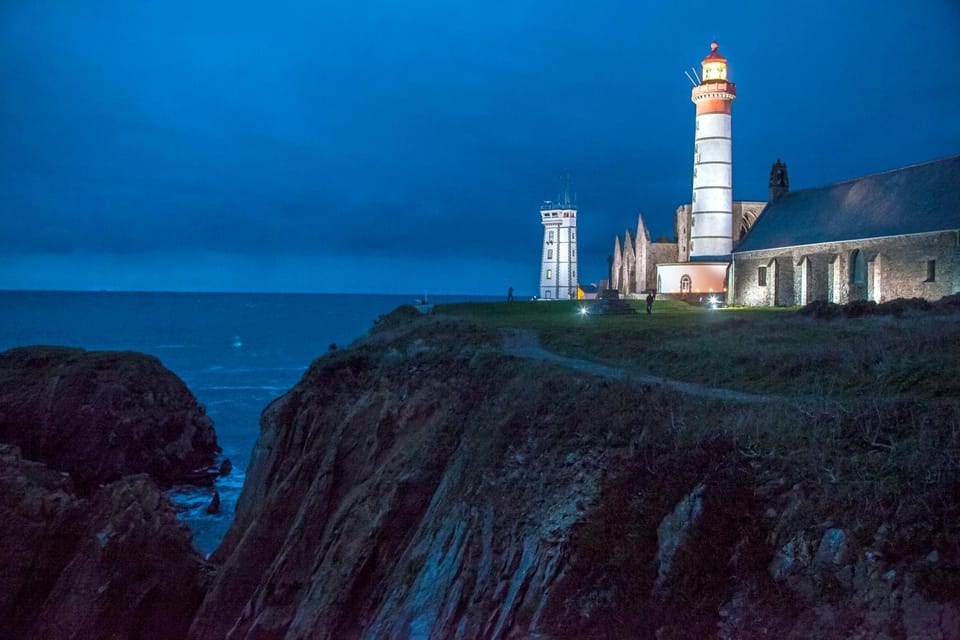Nearby landmark, Night, Natural landscape, View (from property/room), Sea view