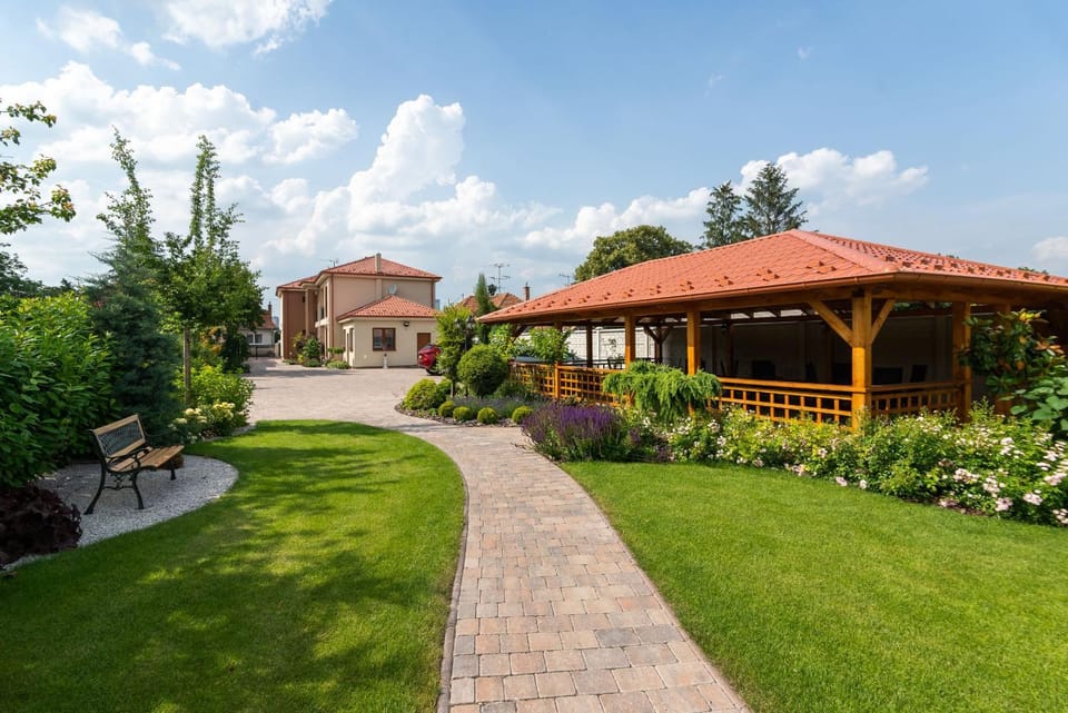 Property building, Garden