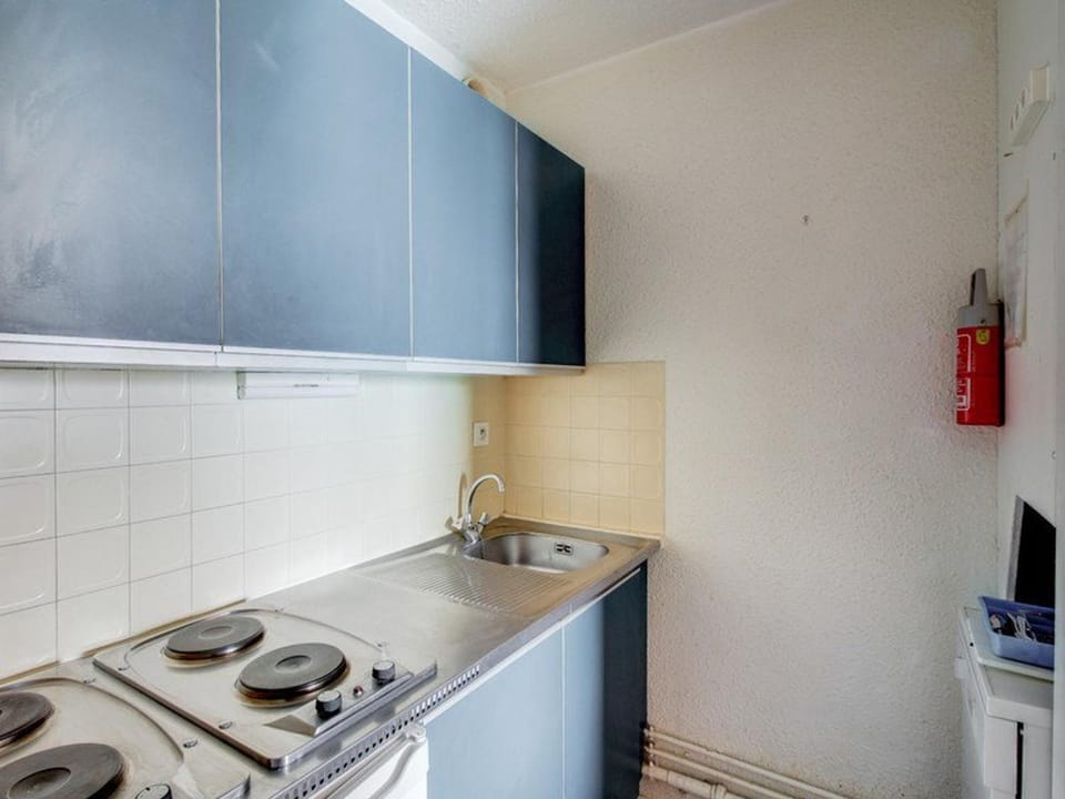 Studio cabine 6 personnes avec balcon à La Mongie, près des pistes Cabin in Occitanie