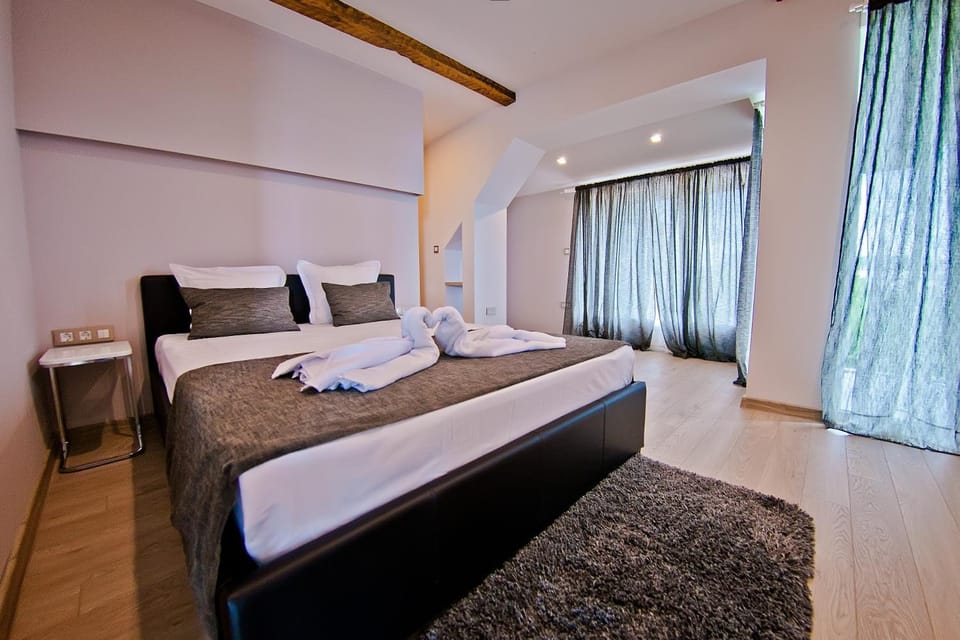 Bed, Photo of the whole room, Bedroom, heating, internet, towels