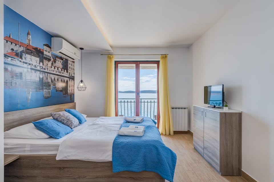 TV and multimedia, Balcony/Terrace, Bedroom, Sea view
