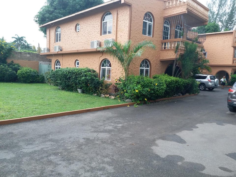 Property building, Garden view