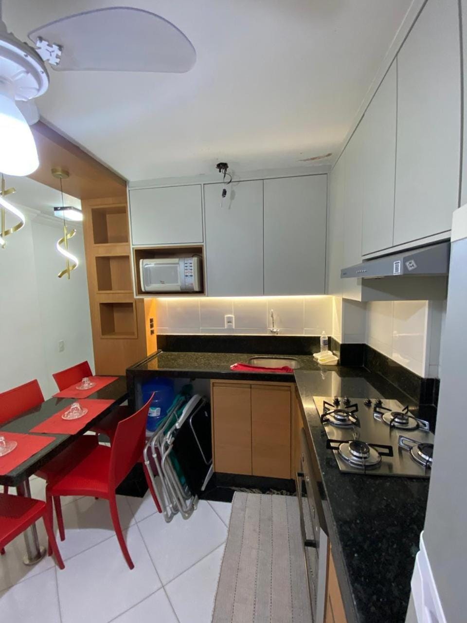 Próximo a praia das castanheiras, internet, cooler, cadeiras de praia,roupas de cama e banho Apartment in Guarapari