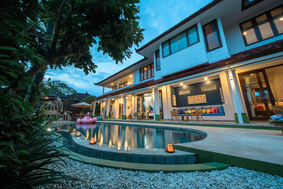 Property building, Garden view