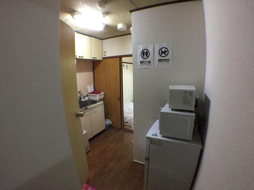 Kitchen or kitchenette, Bedroom