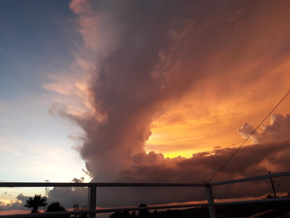 Natural landscape, Sunset