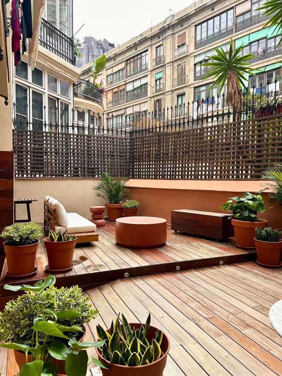Property building, Garden