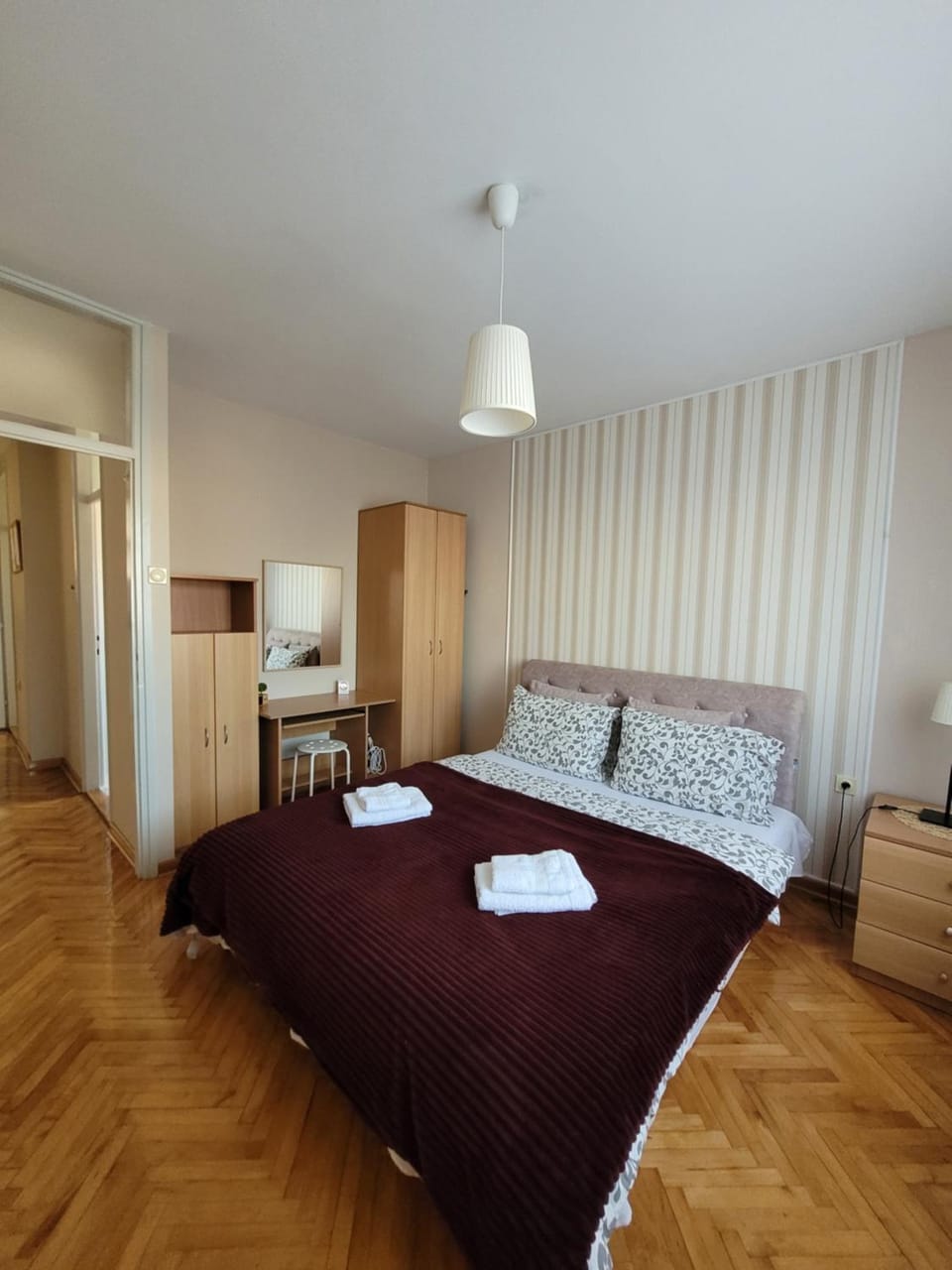 Bed, Bedroom, wardrobe