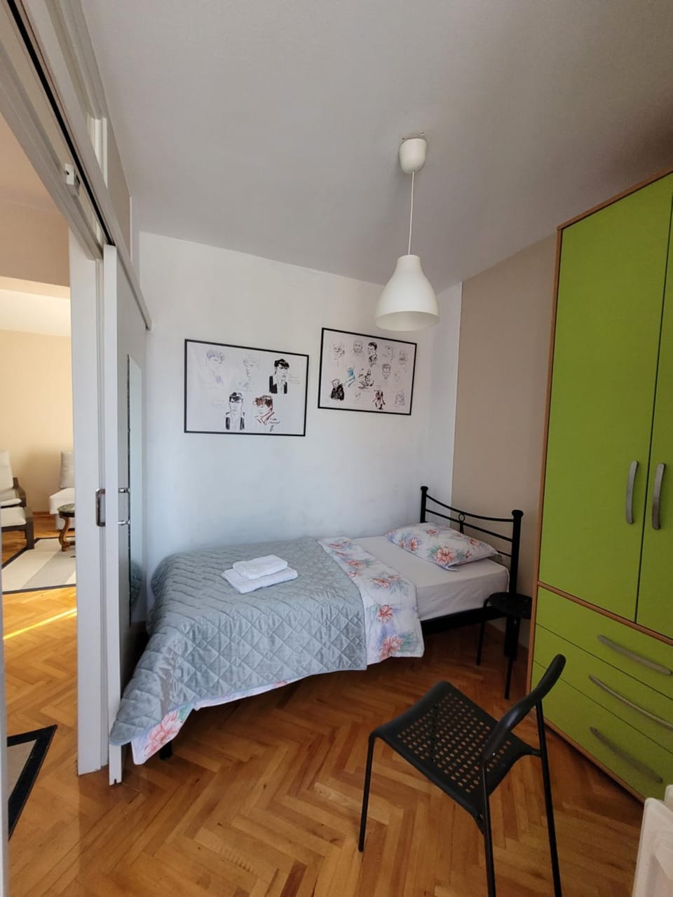 Bed, Bedroom, wardrobe