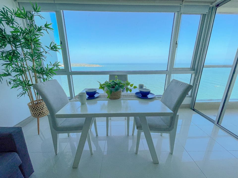 Dining area, Sea view