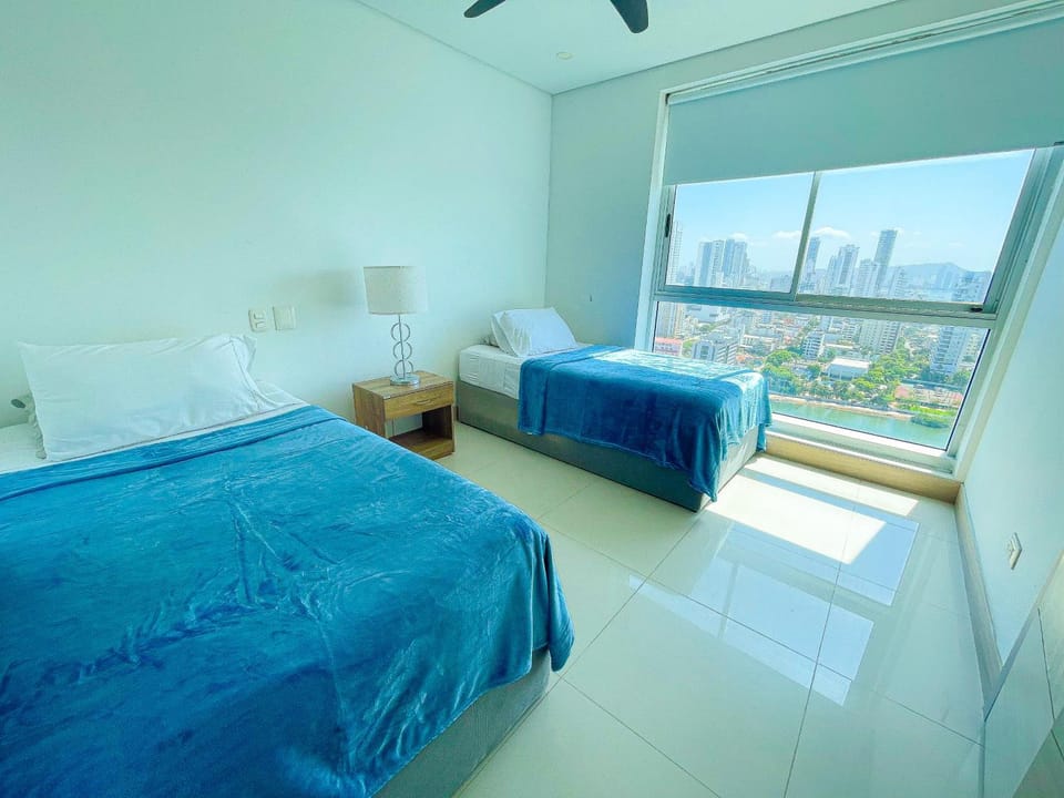 Bedroom, Sea view