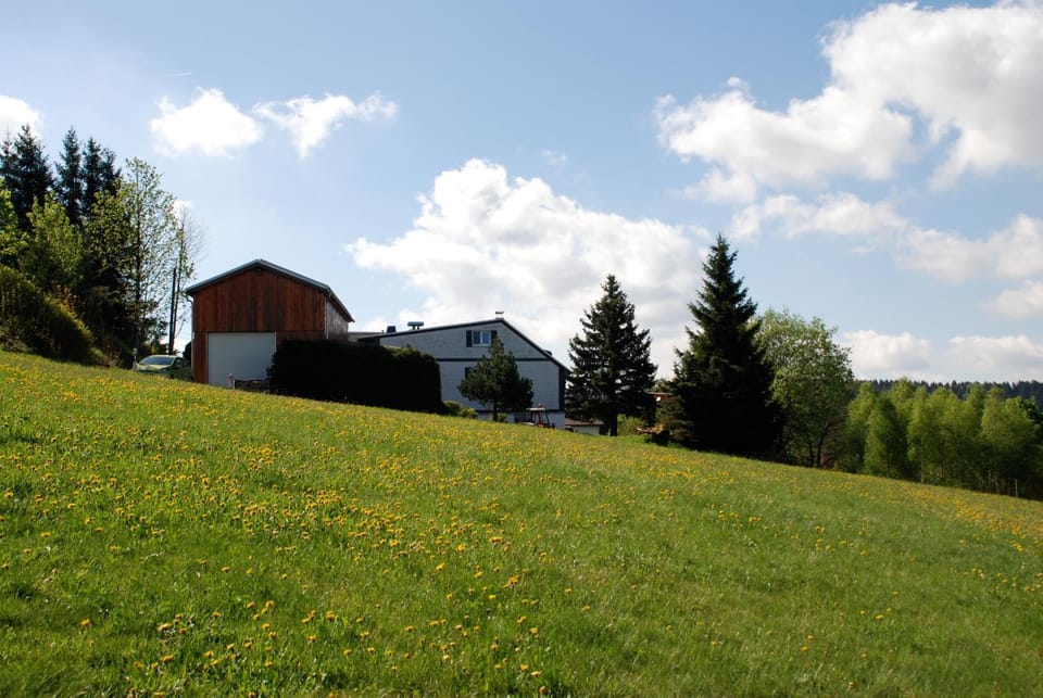 Facade/entrance, Spring, Garden