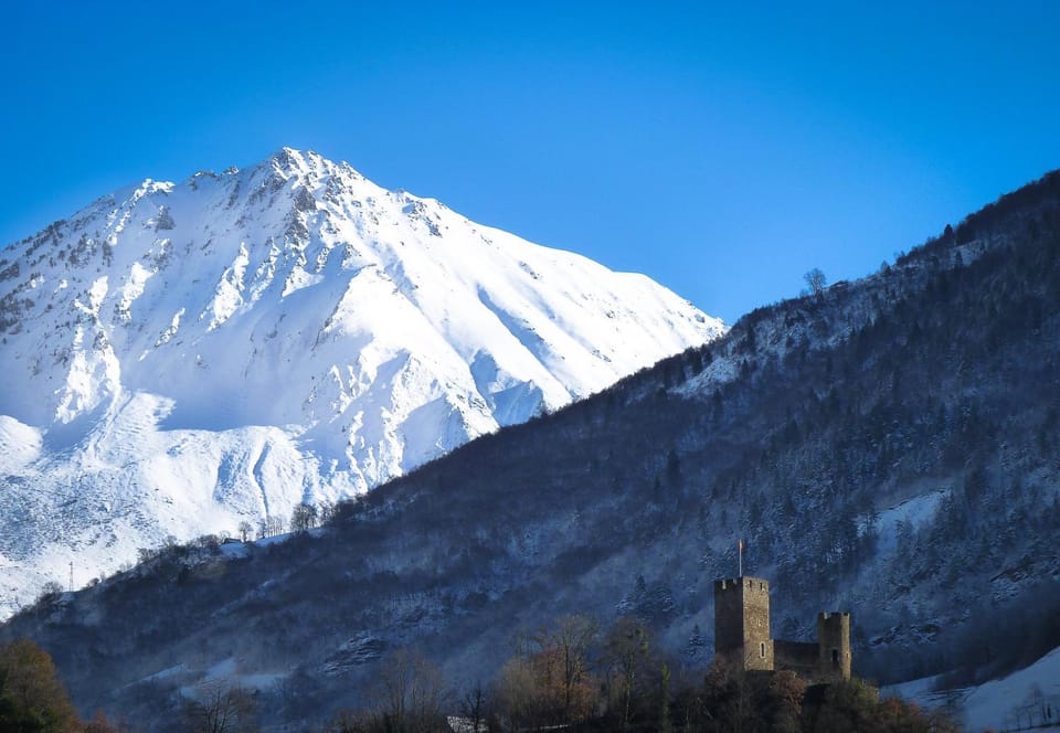 Winter, Balcony/Terrace, Mountain view
