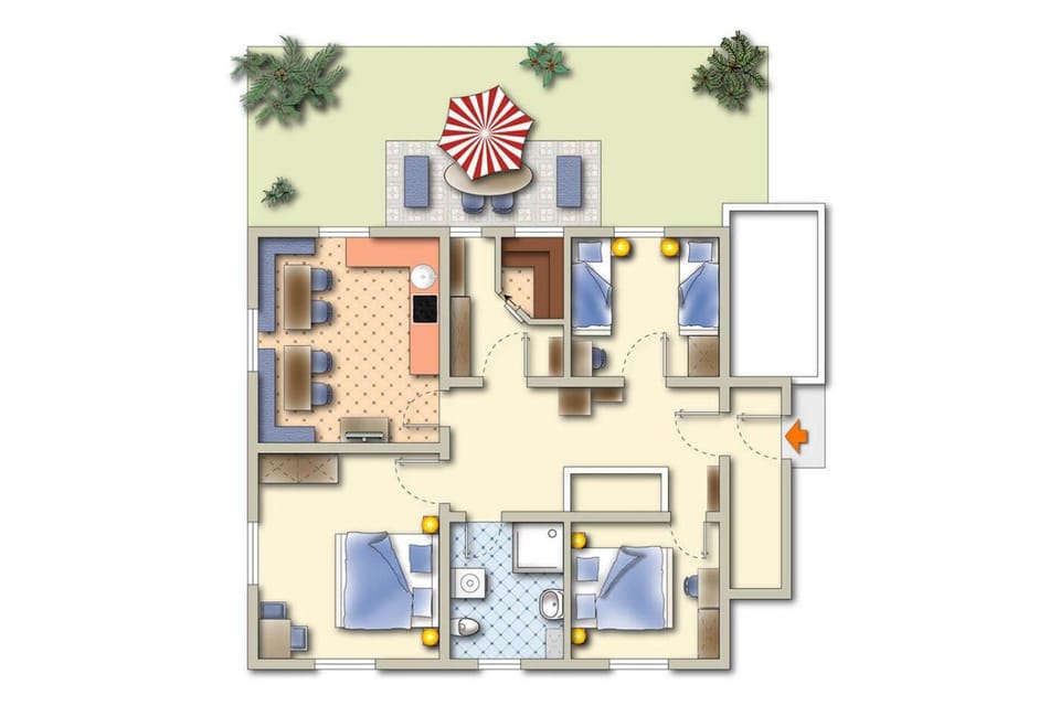 Apartments Ferienhaus Ortner Apartment in Trentino-South Tyrol