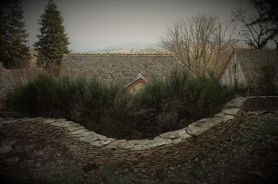 Winter, Garden, On site