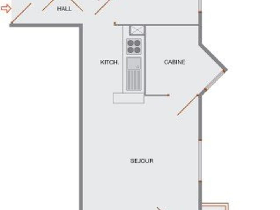 Appartement 2 Pièces Cabine avec Balcon Sud - Proche Pistes et Commerces - FR-1-241-188 Cabin in Le Grand-Bornand