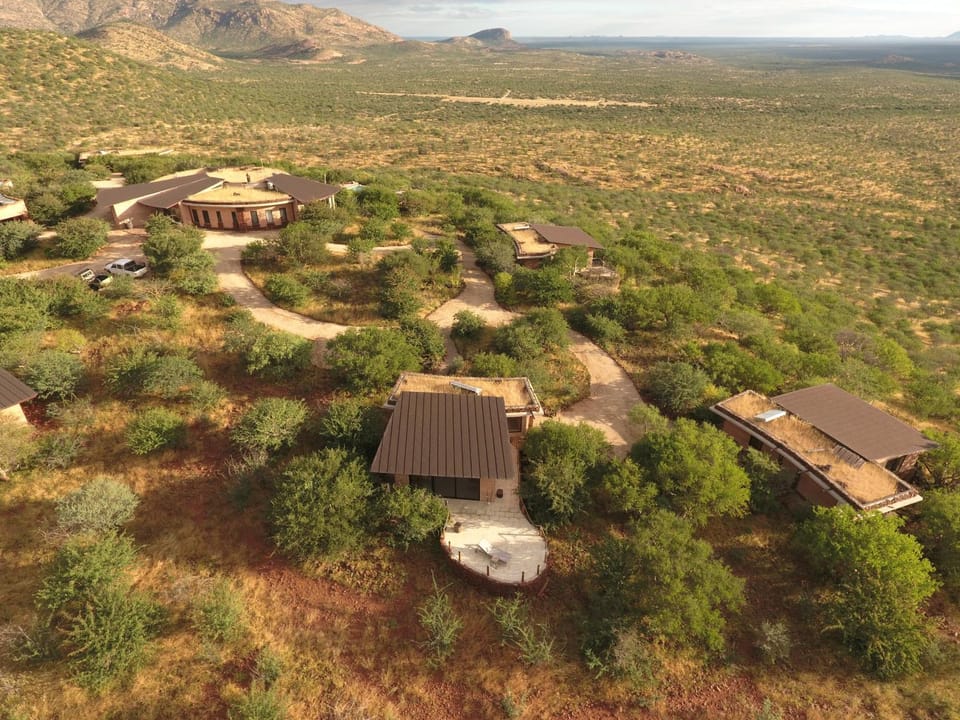 Property building, Natural landscape, Bird's eye view