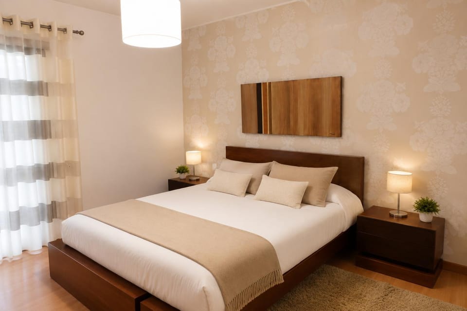 Bed, Bathroom, Photo of the whole room, Bedroom, Sea view
