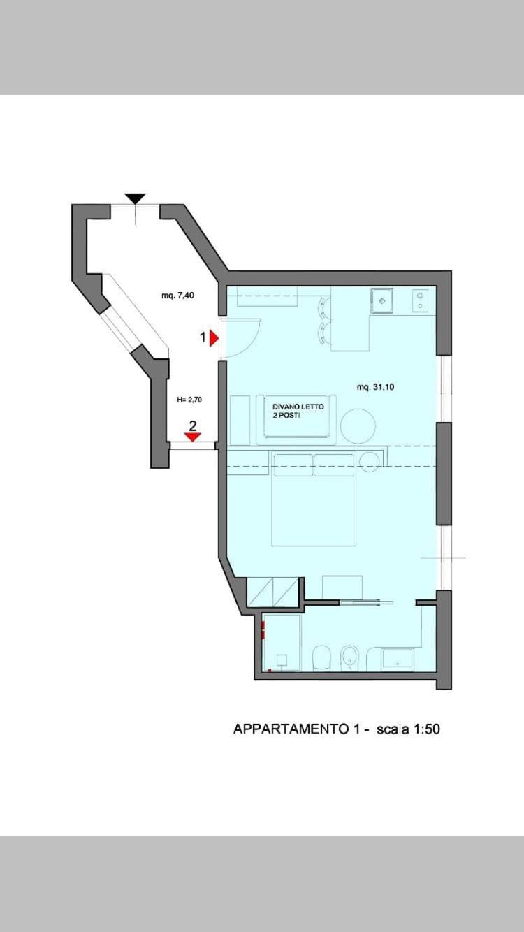 Ci'Cala House Apartment in Palermo