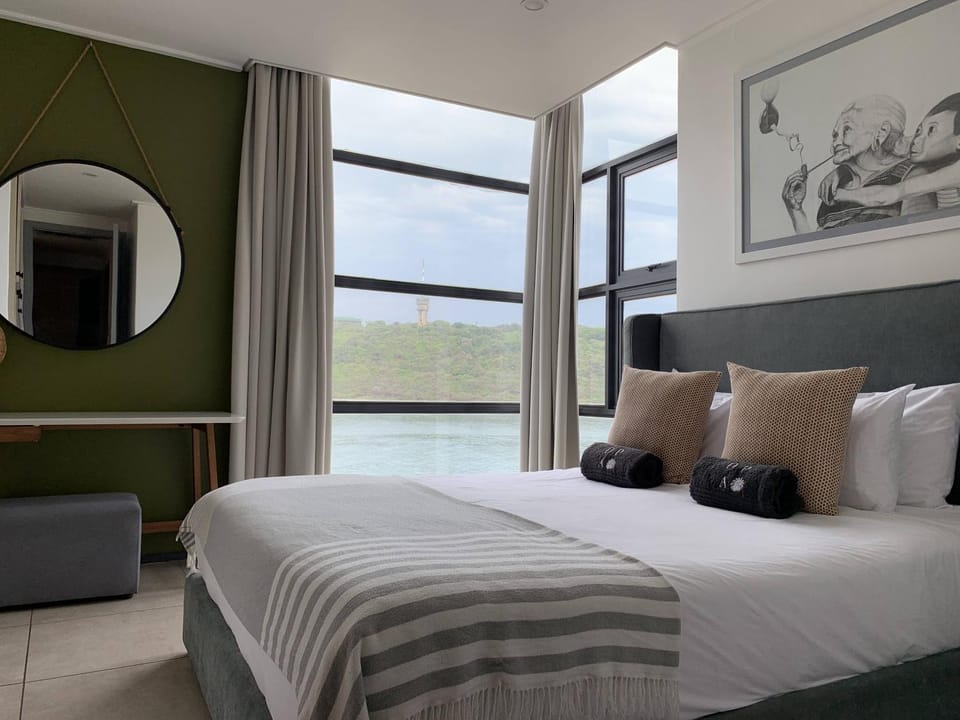 Bed, Photo of the whole room, Bedroom, Sea view