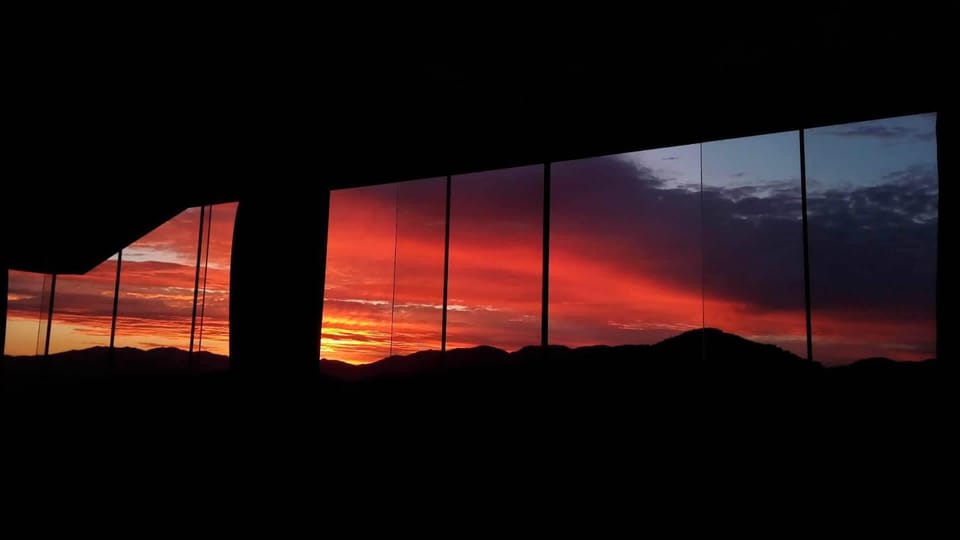 Natural landscape, Mountain view, Sunrise