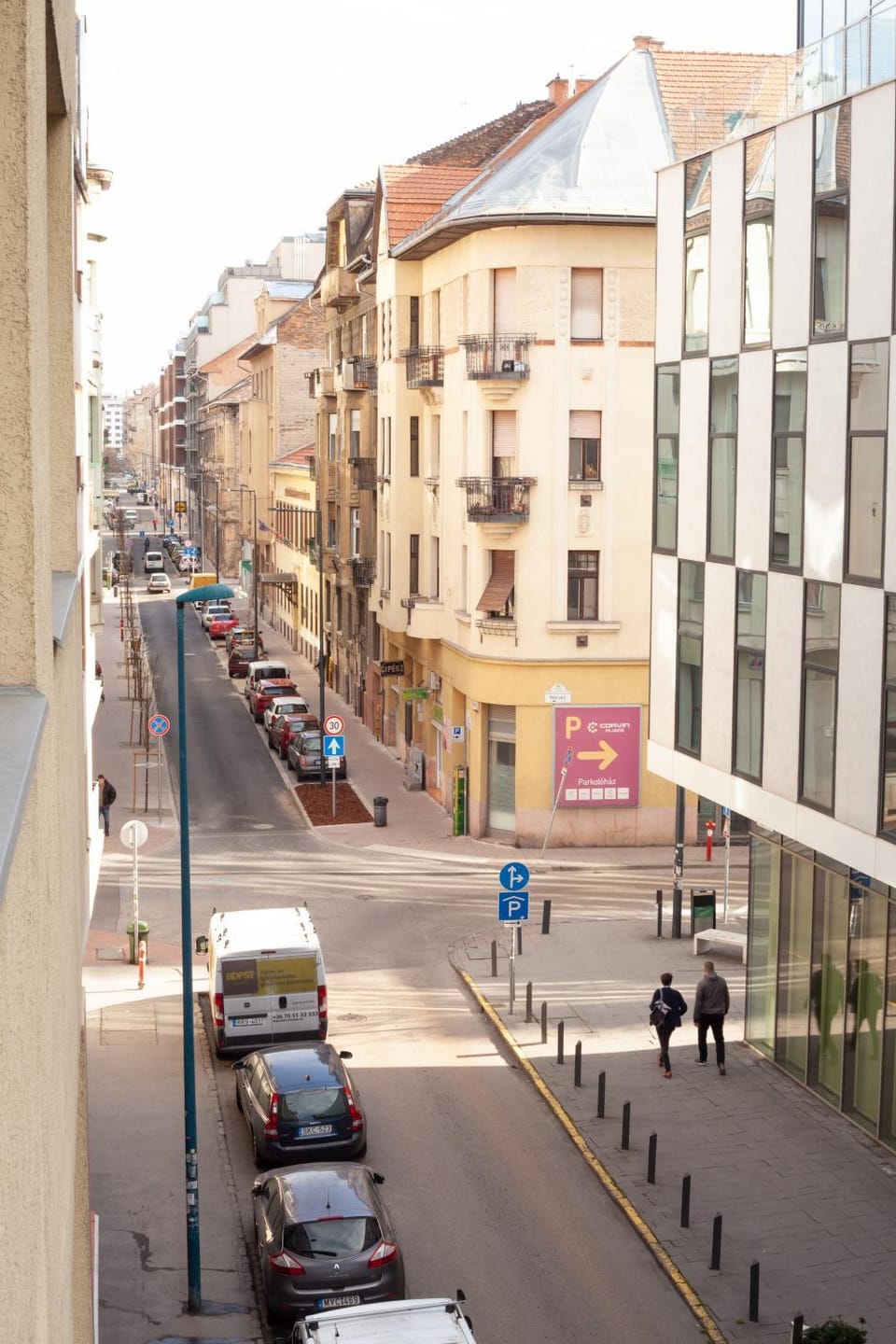 Quiet street view