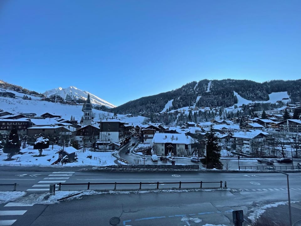 Natural landscape, Winter, Mountain view