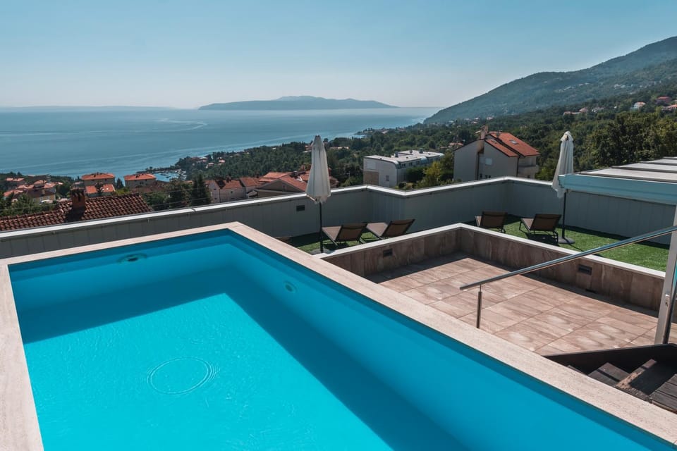 Bird's eye view, Pool view, Swimming pool