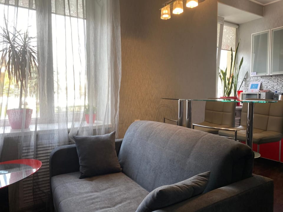 Modern luxury studio in the center of Kharkiv at Konstitutsii Square Apartment in Kharkiv