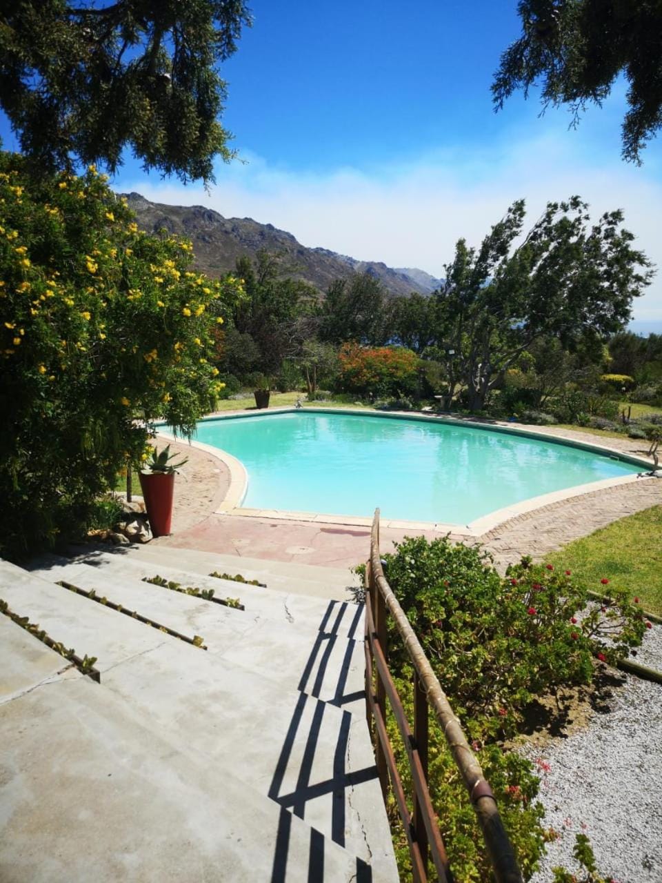 Natural landscape, Pool view, Swimming pool