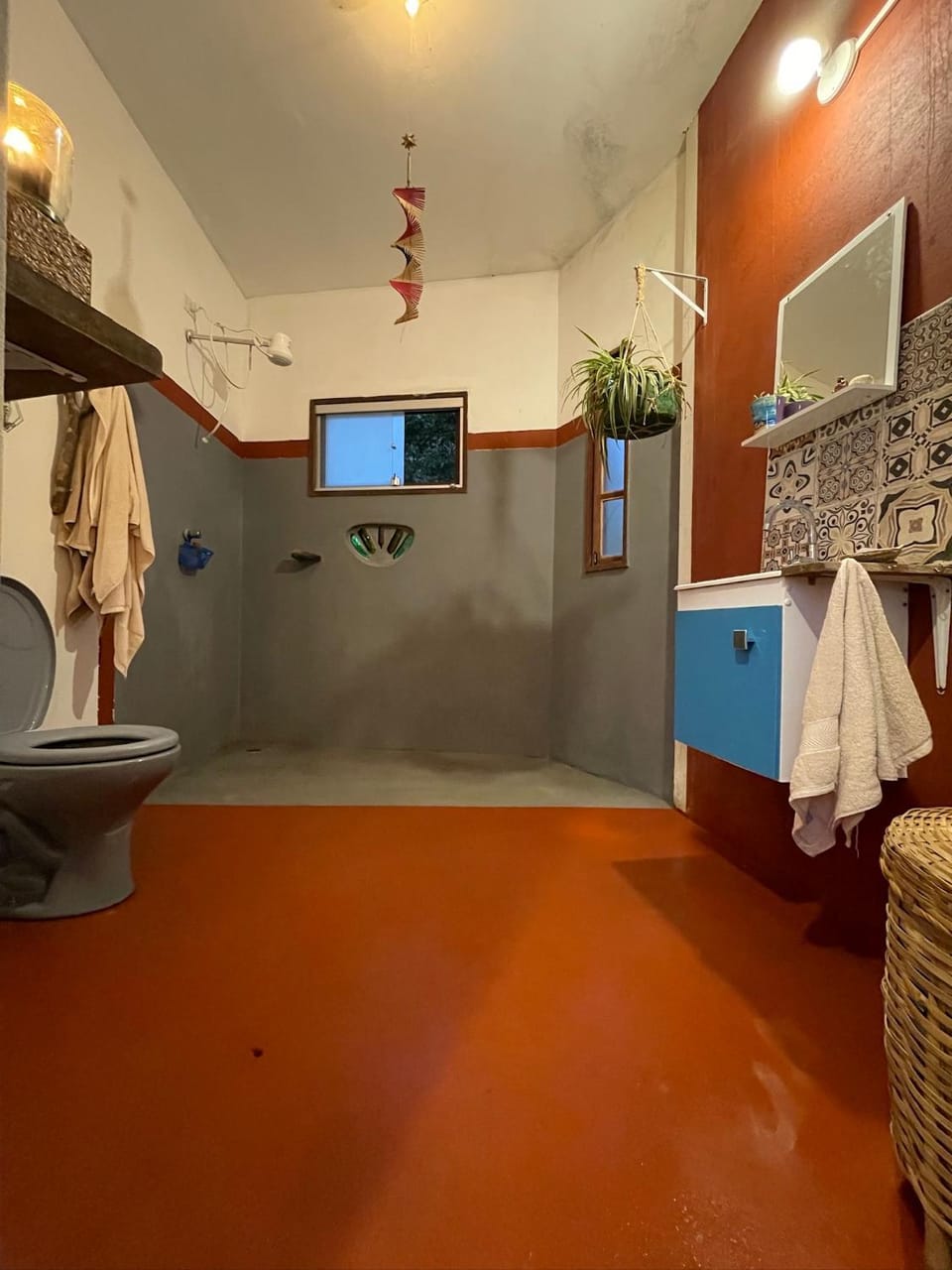 Shower, Bathroom, towels