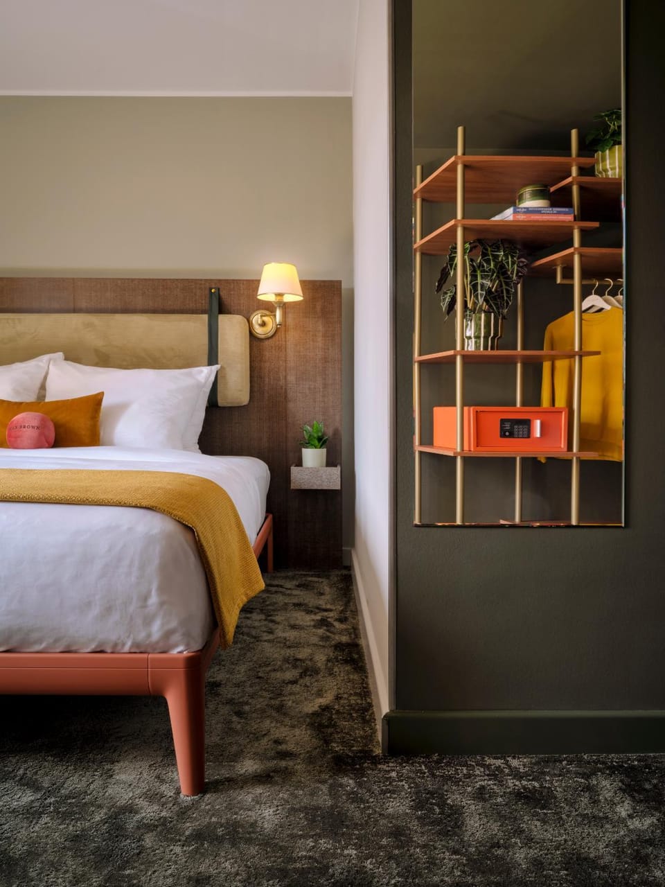 Bed, Bedroom
