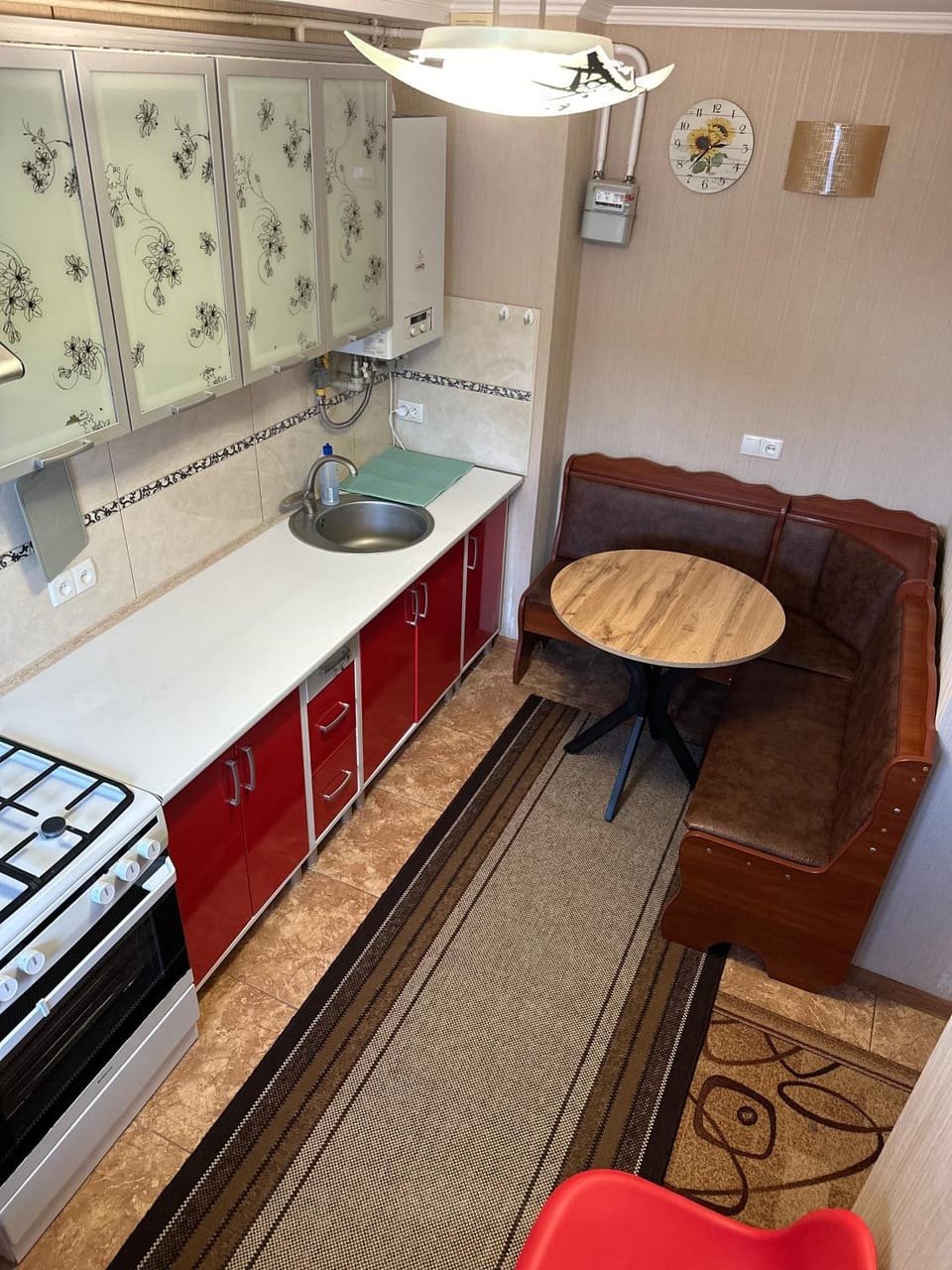 Kitchen or kitchenette, Seating area, Dining area, minibar, pet friendly, stove