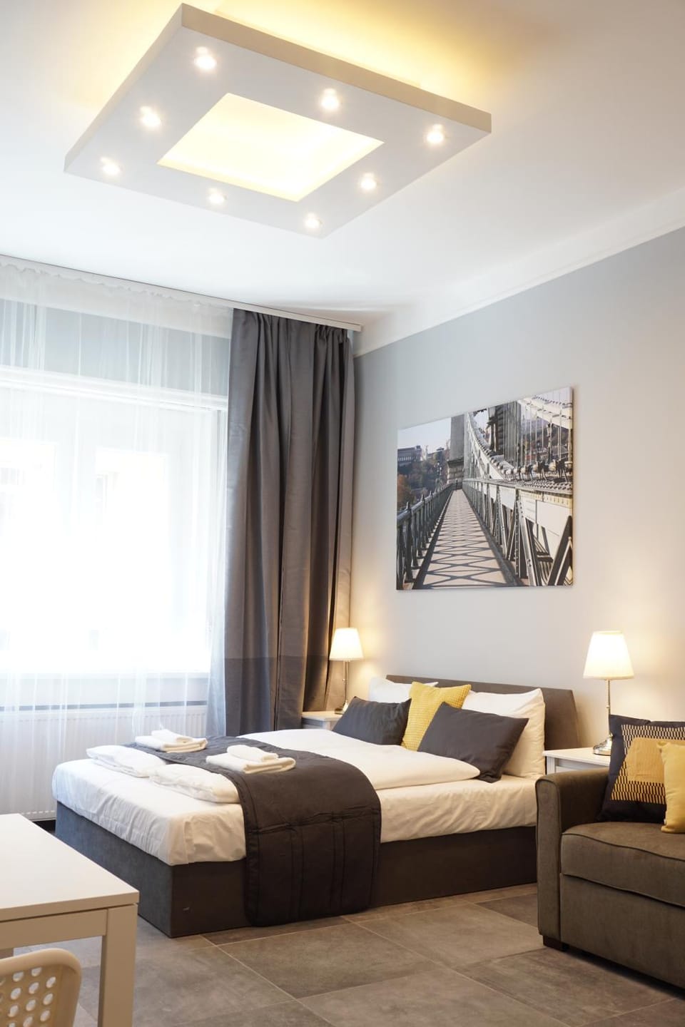 Living room, Bedroom