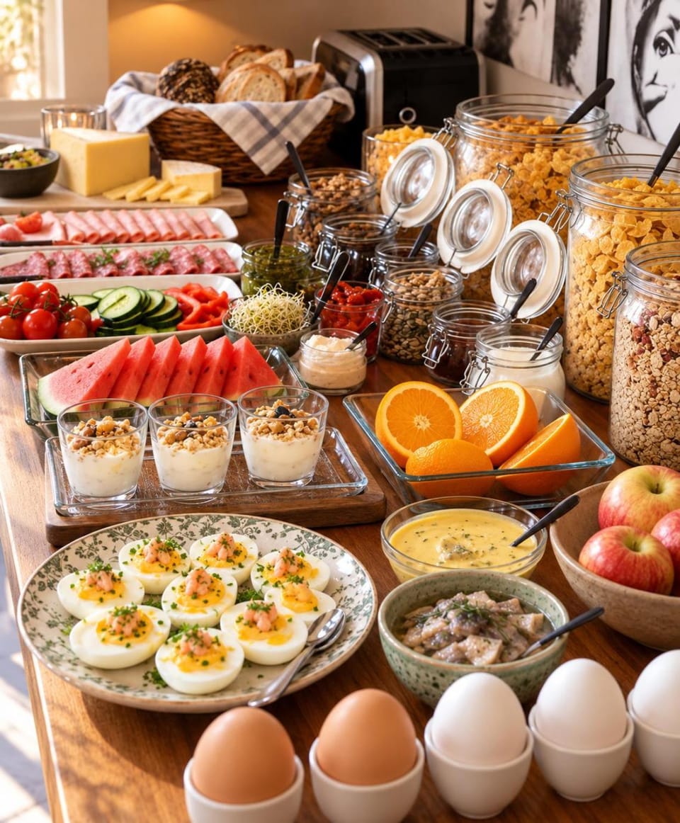Buffet breakfast
