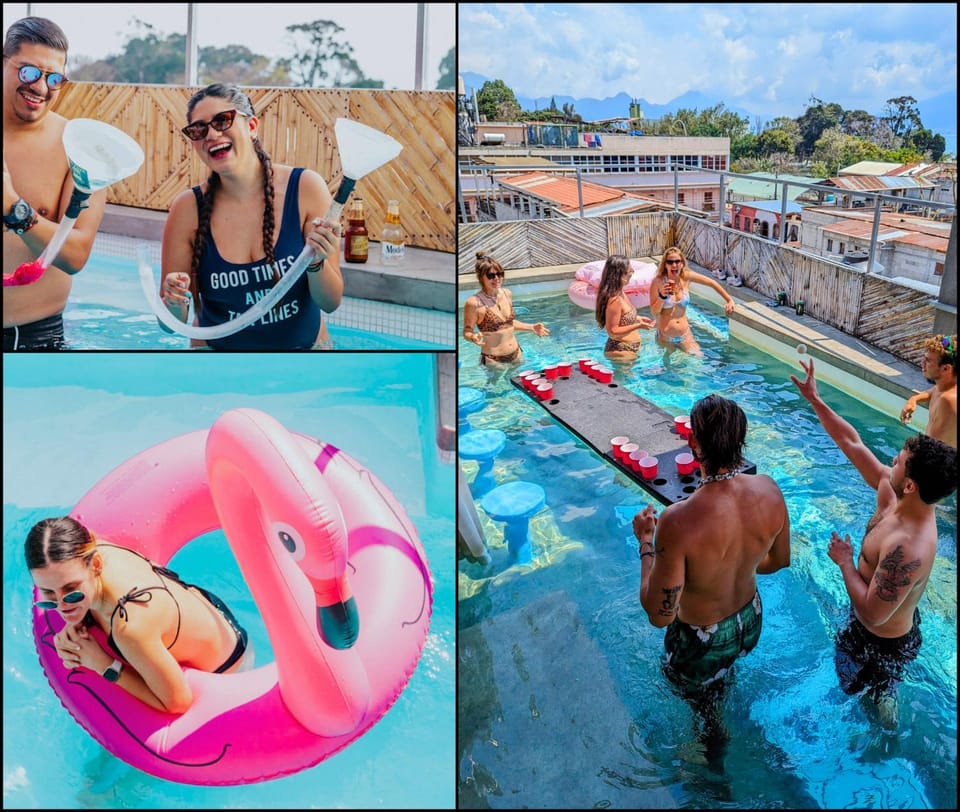Guests, Pool view, Swimming pool, Entertainment