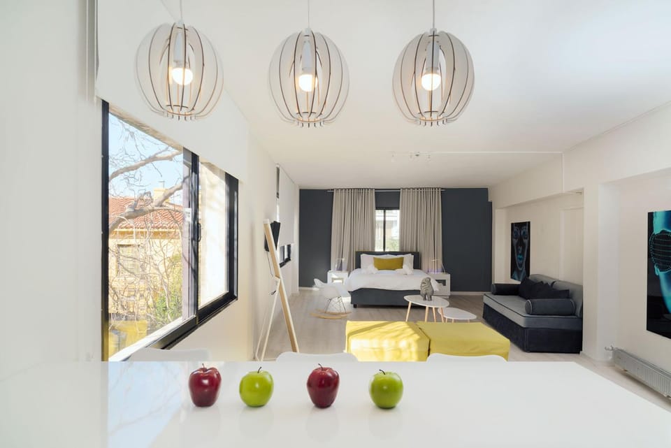 Living room, Dining area, Bedroom