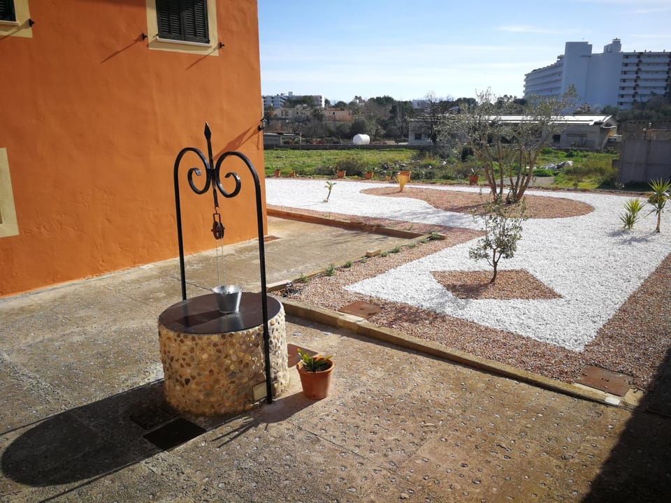 Property building, Garden view