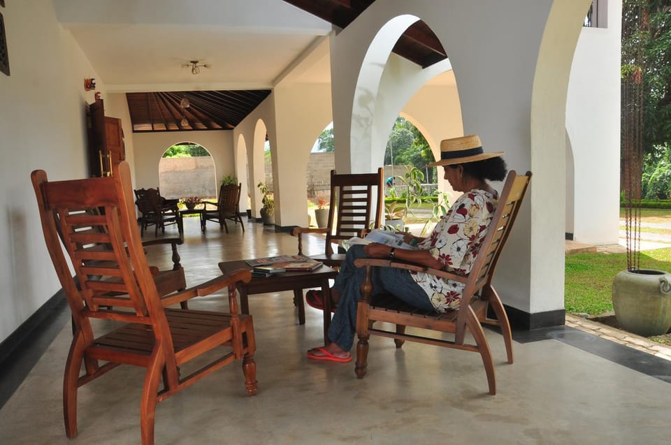 Property building, Patio