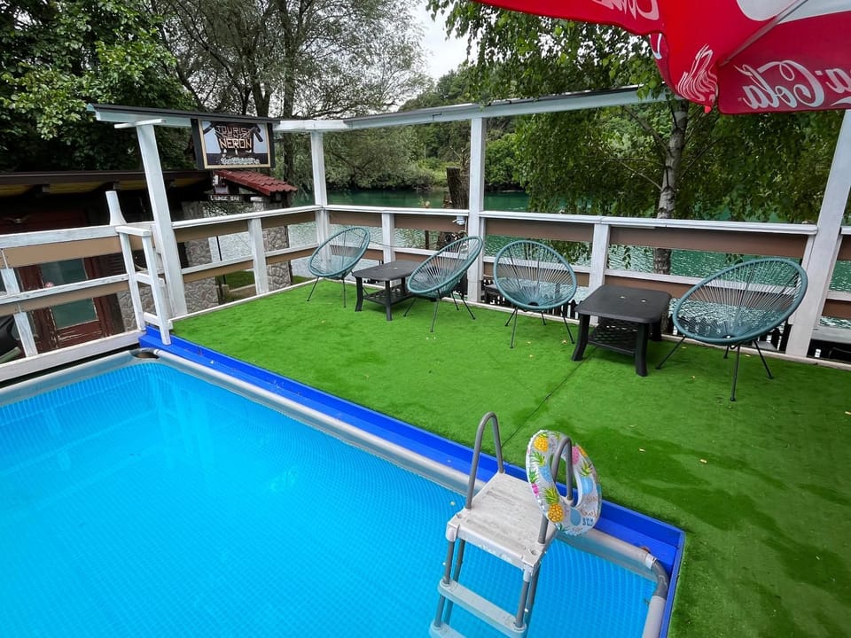 Day, Pool view, Swimming pool, sunbed