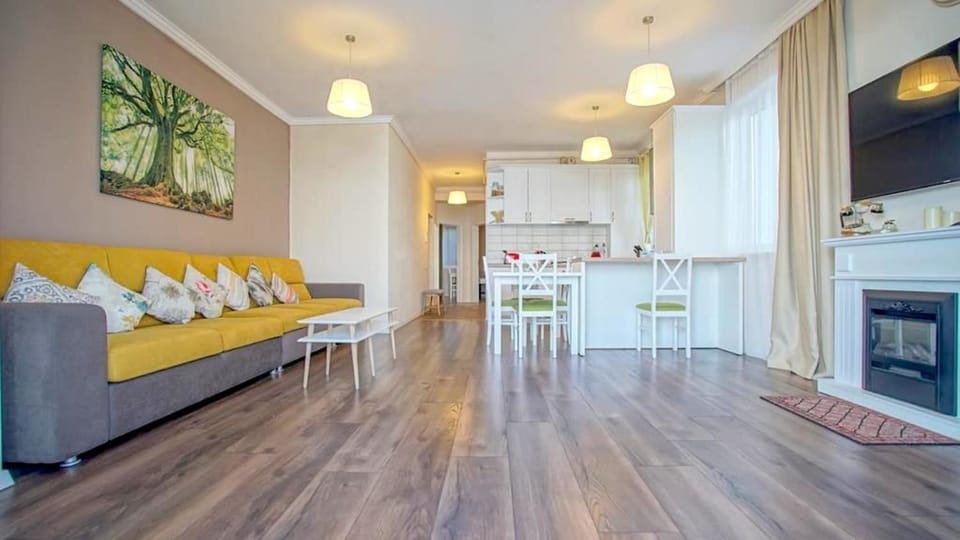 TV and multimedia, Kitchen or kitchenette, Living room, Seating area, Dining area, flat iron, pet friendly, stove