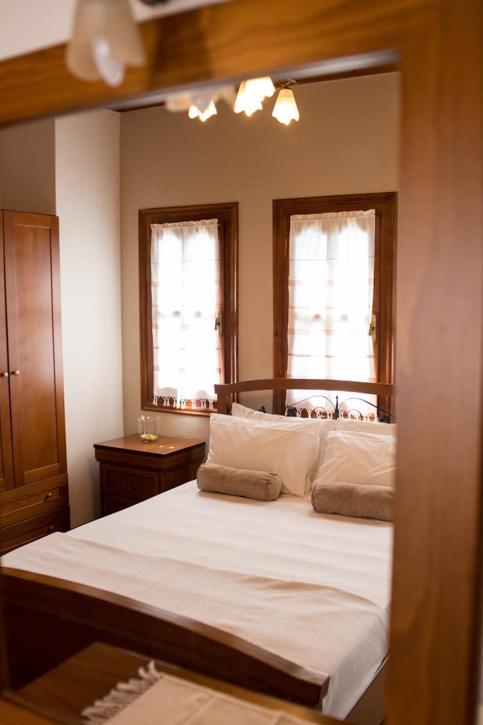 Bed, Photo of the whole room, Bedroom, wardrobe