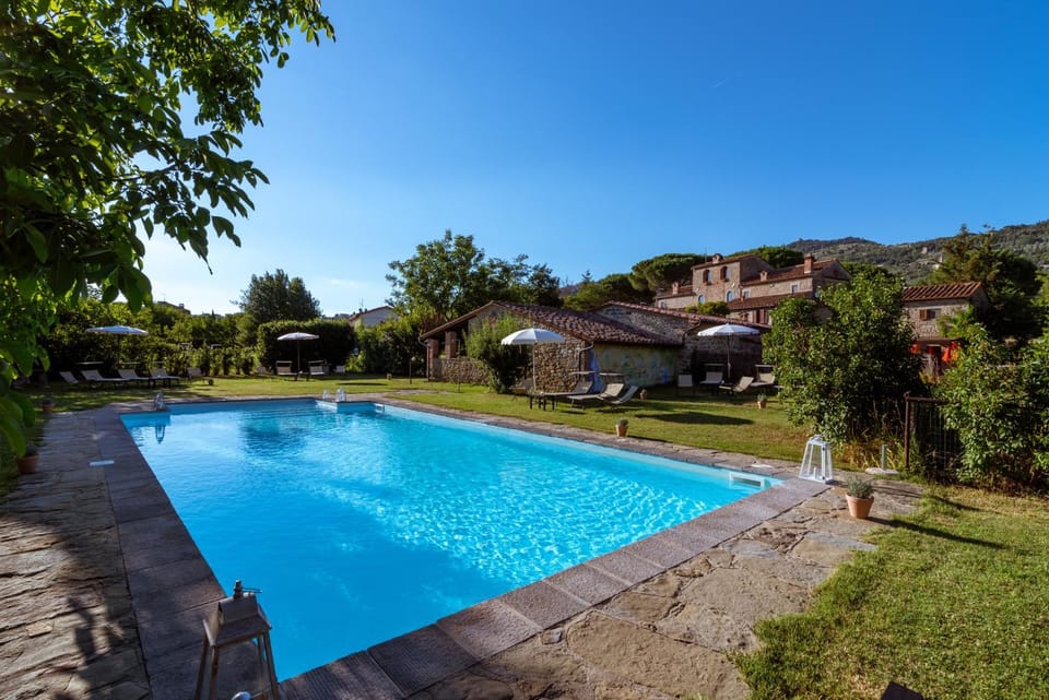 Garden, Landmark view, Mountain view, Swimming pool