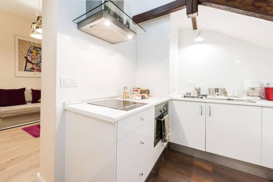 Kitchen or kitchenette, Photo of the whole room, Decorative detail