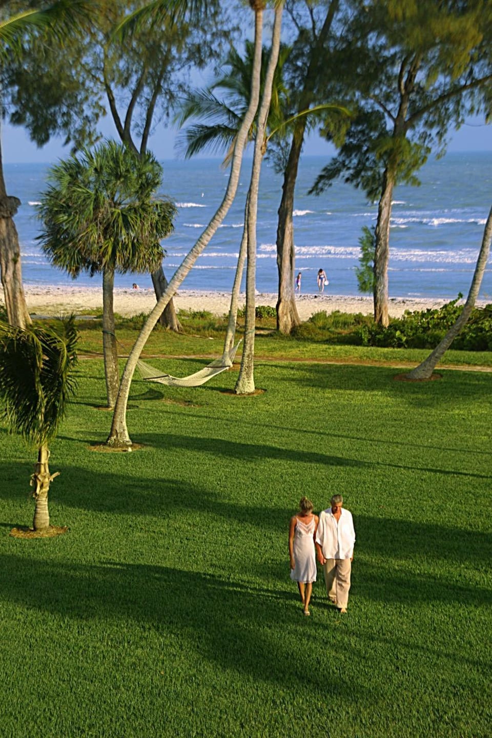 People, Beach, Sea view, group of guests